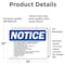 Signmission End Of Week Shutdown Flammable Material OSHA Notice Sign, Vinyl Decal, 14in W x 10in L, 2PK OS-2PACK-NS-D-1014-L-12039 - alternate 5